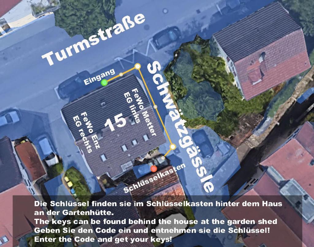 Ferienwohnung Enz Bietigheim-Bissingen Exterior foto